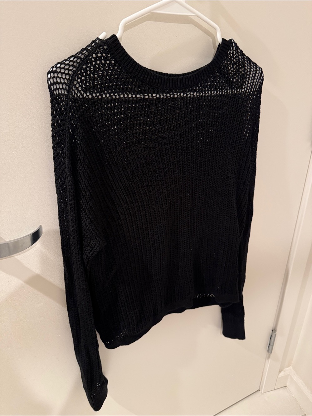 Uniqlo Black Weave Sweater